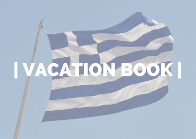 Vacation Book – Greece