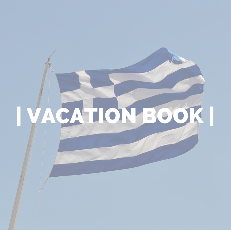 Vacation Book – Greece