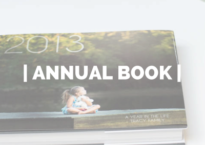 Annual Photo Book – Tracy Family