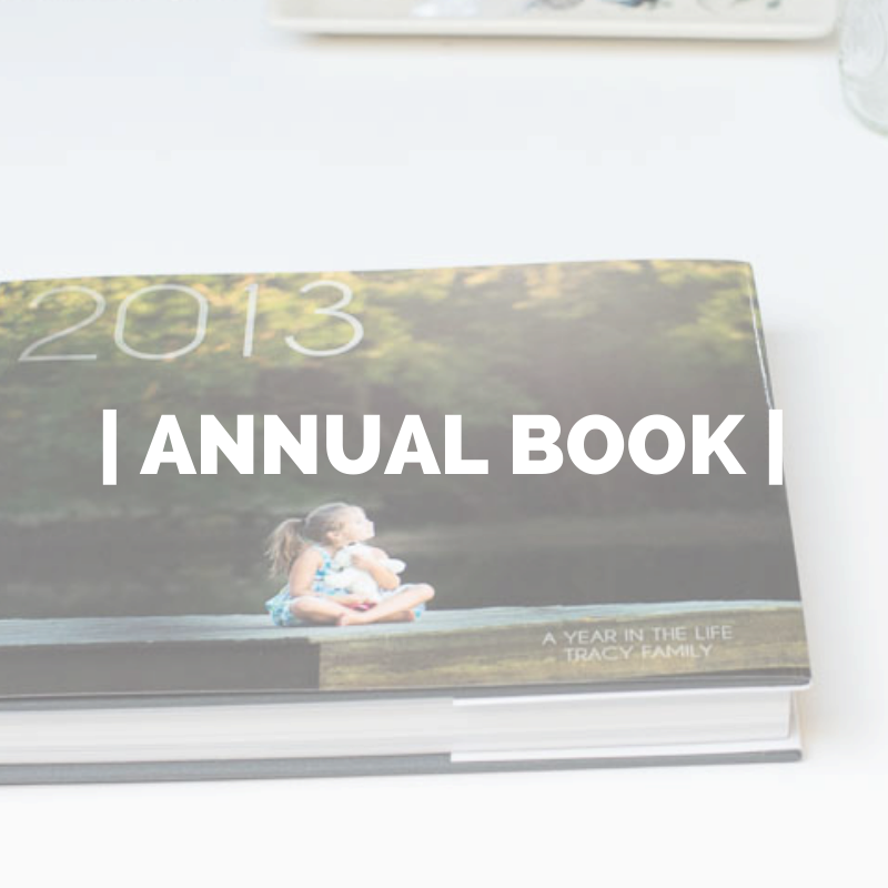 Annual Photo Book – Tracy Family