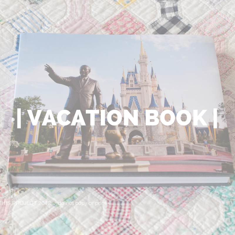Vacation Book – Disney