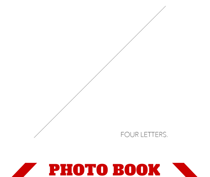 2014 Photo Book Cover Series: Four Letters