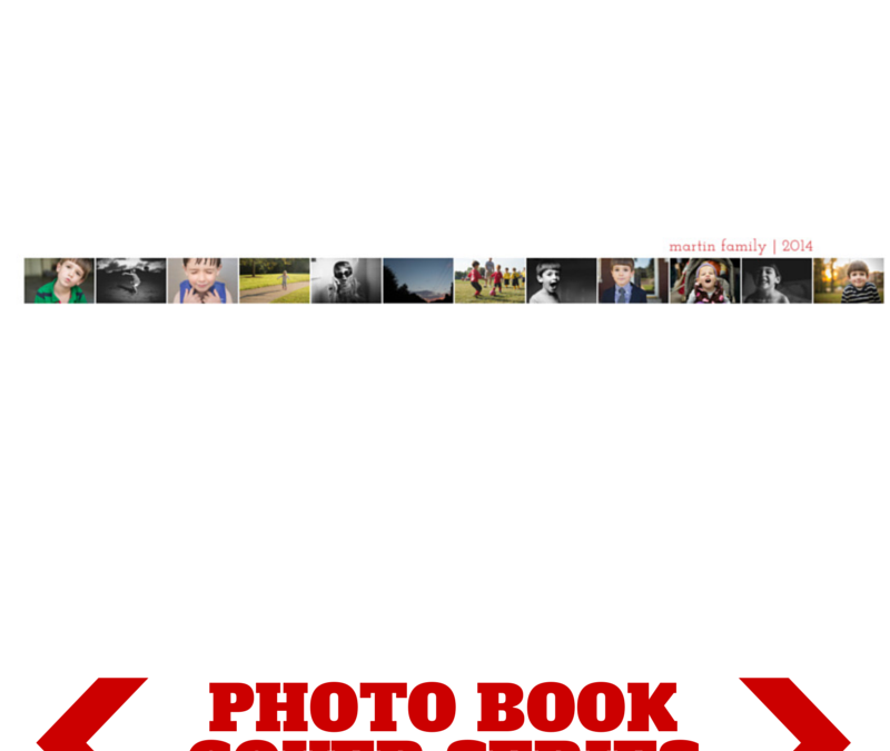 2014 Photo Book Cover Design: Photos in a Line