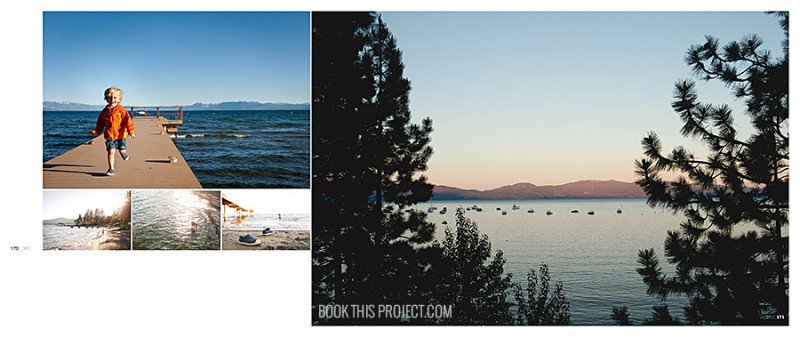 Project 365 Photo Book, custom photo book design, photo book layouts