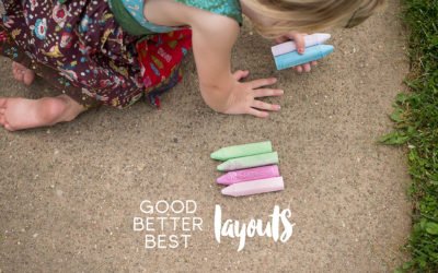 Event layouts for photo books