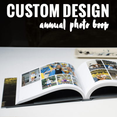 Custom Design Annual Photo Book