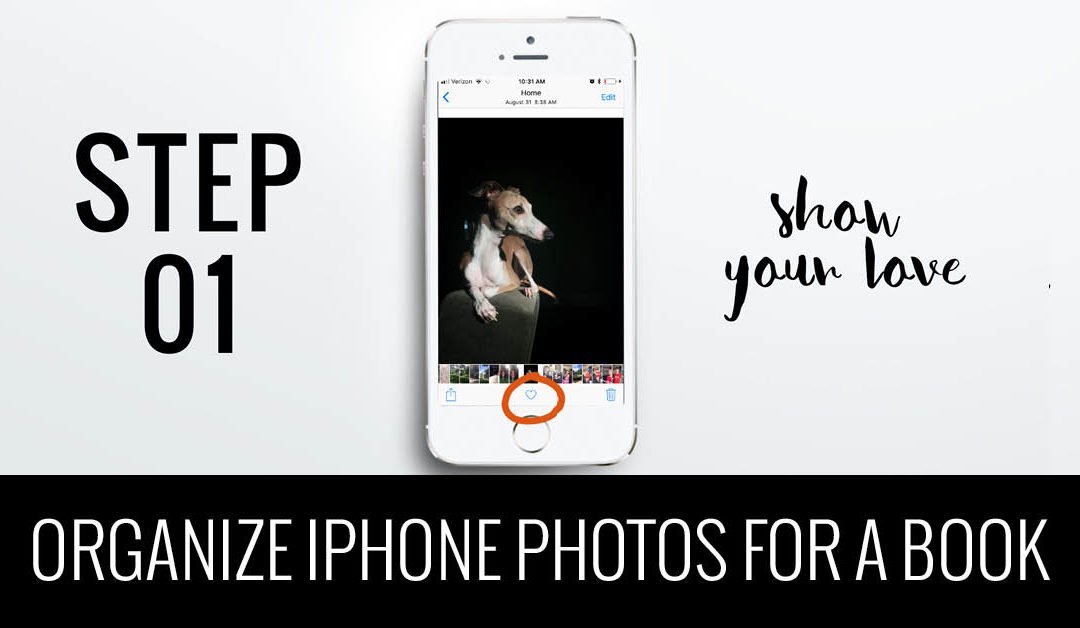 Organize your iPhone Photos for a Photo Book